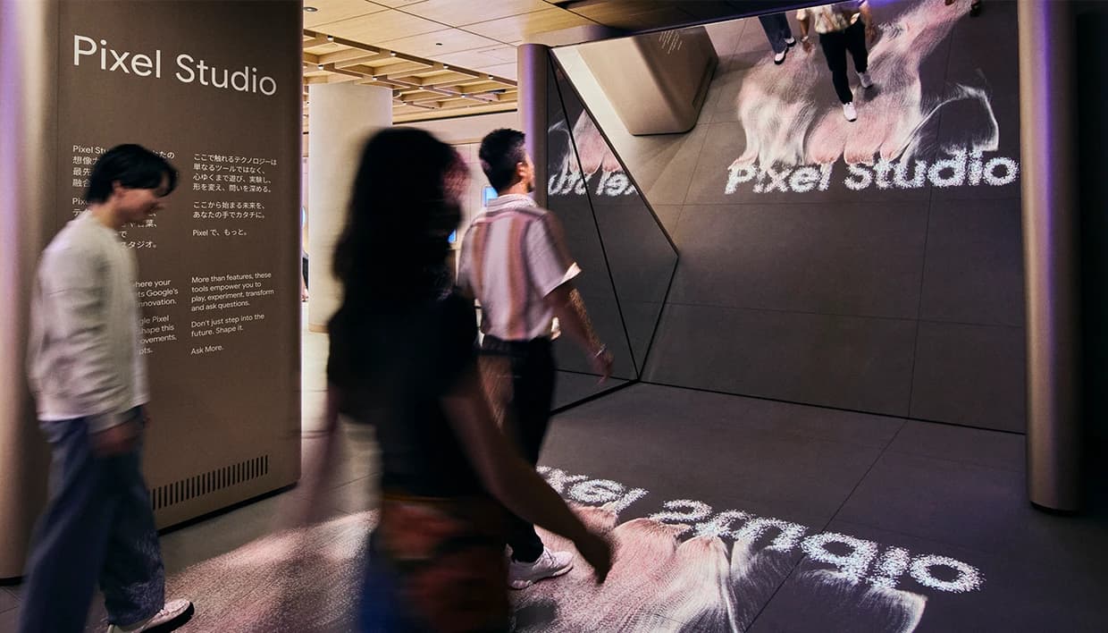 Google Store Omotesando — Pixel Portal