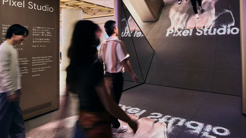 Google Store Omotesando — Pixel Portal